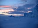 Wahlenbergfjorden mit Austfonna Abbruchkante, Nordaustlandet, Svalbard