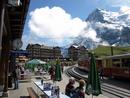 Kleine Scheidegg (2061 m) mit Eiger-Nordwand, Schweiz