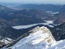 Am Gipfel des Schafreuter, Karwendel, Österreich