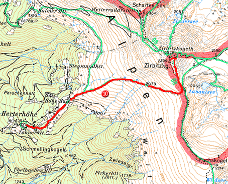 Touren von der Tonnerhütte