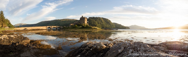 panorama eilean donan castle