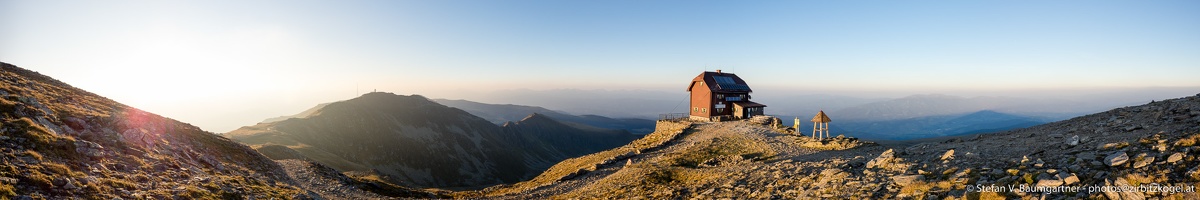 Sonnenuntergang am Zirbitzkogel