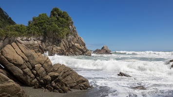 Brandung an der Hatters Bay