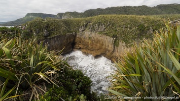 In der Nähe der Pancake Rocks