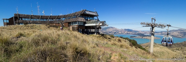 Bergstation der Christchurch Gondola