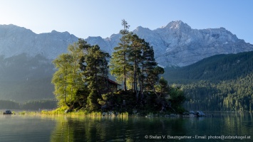 Insel Schönbichl im Eibsee